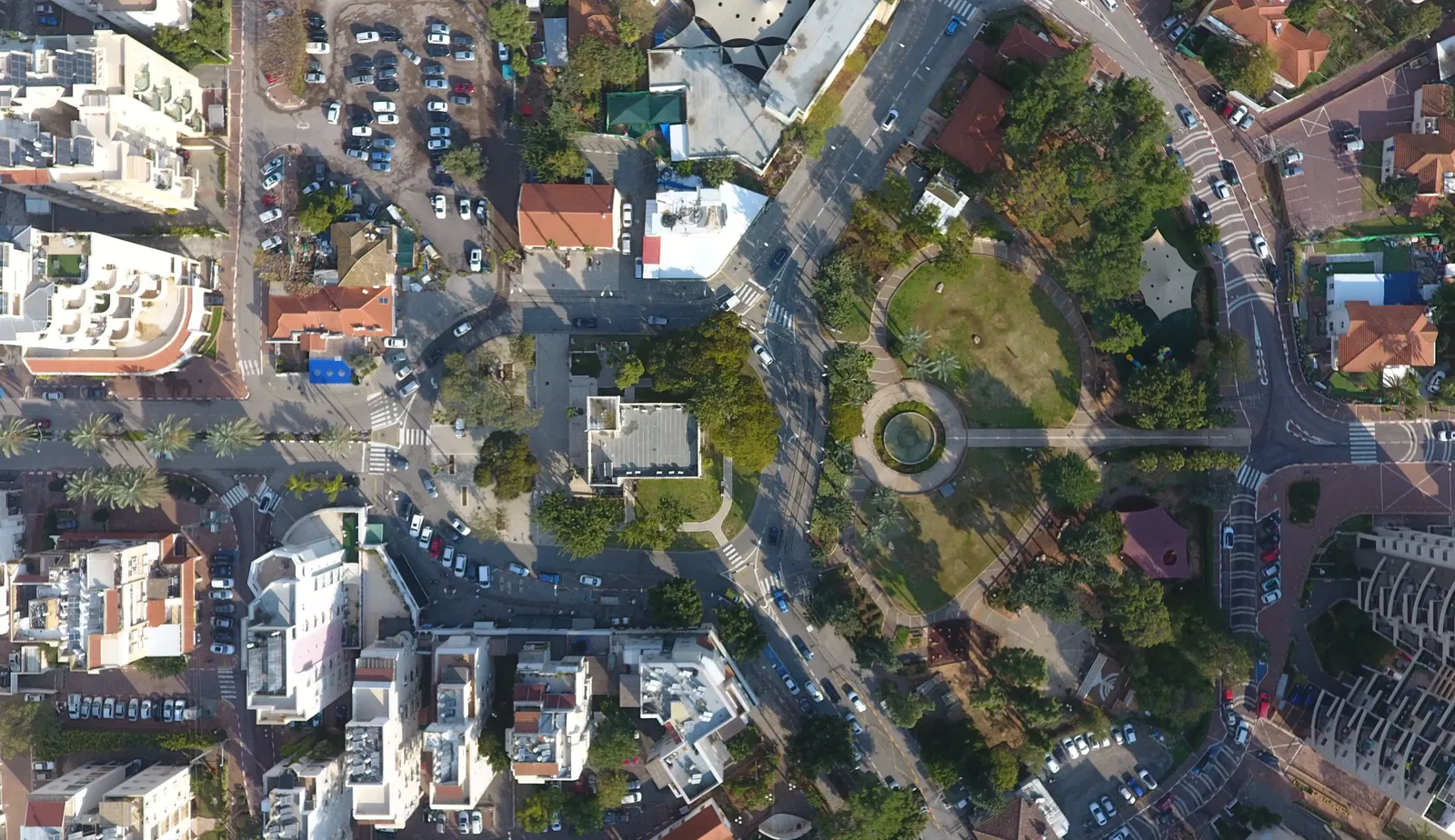 An Aerial view of Hod HaSharon.